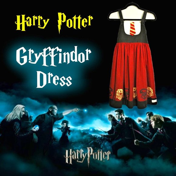 Dresses Custom Made Harry Potter Hogwarts Gryffindor Uniform Dress